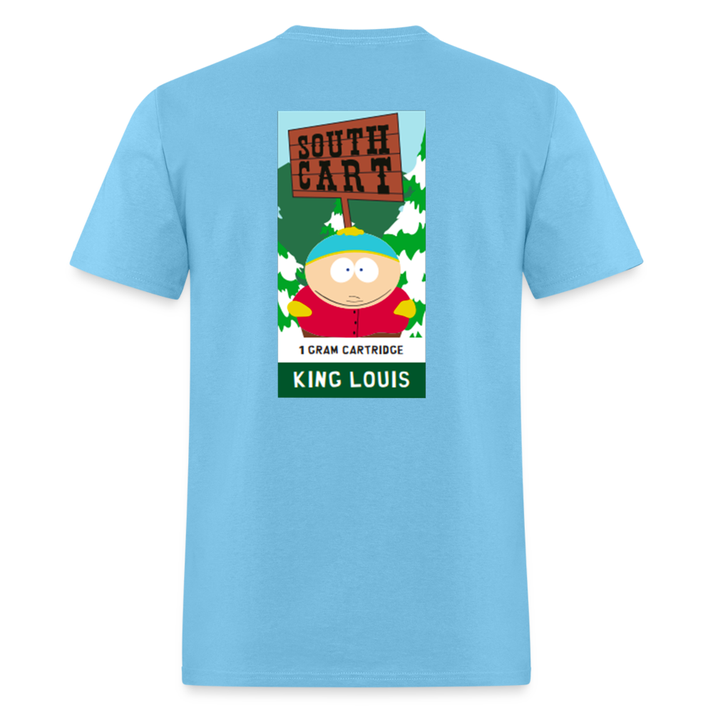 South Cart Tee - aquatic blue